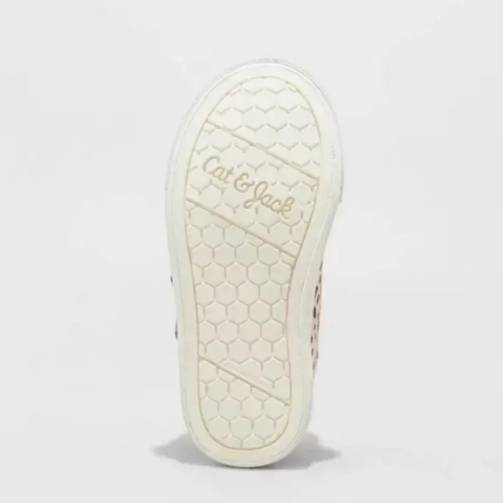 Cat & Jack Pink and Black Kids Sneakers - Picture 2 of 6